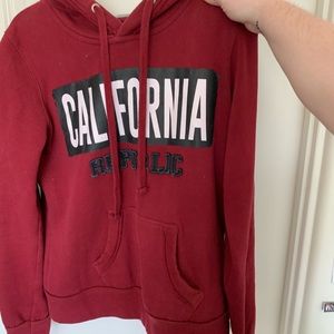 California Republic Red Sweatshirt